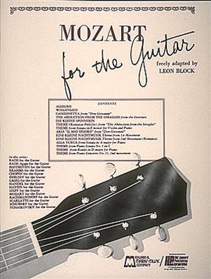 Wolfgang Amadeus Mozart: Mozart for Guitar: Gitarre Solo