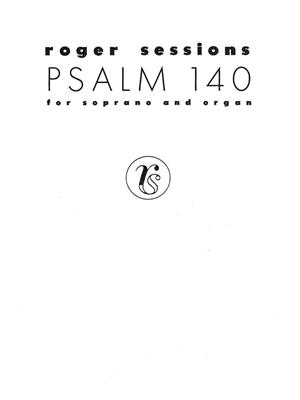 Roger Sessions: Psalm 14: Gesang mit Klavier