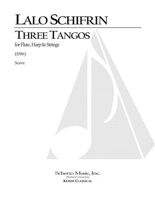 Lalo Schifrin: 3 Tangos for Flute, Harp and Strings: Kammerensemble