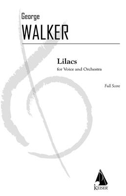 George Walker: Lilacs: Gesang mit sonstiger Begleitung