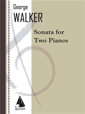 George Walker: Sonata for 2 Pianos: Klavier Duett