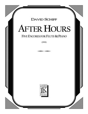 David Schiff: After Hours: Flöte Solo