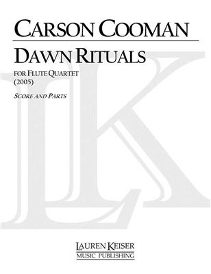 Carson Cooman: Dawn Rituals: Flöte Ensemble