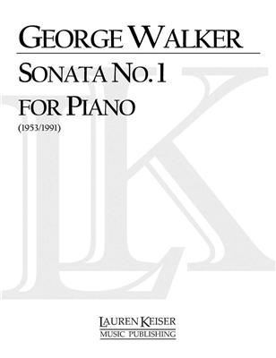 George Walker: Piano Sonata No. 1: Klavier Solo