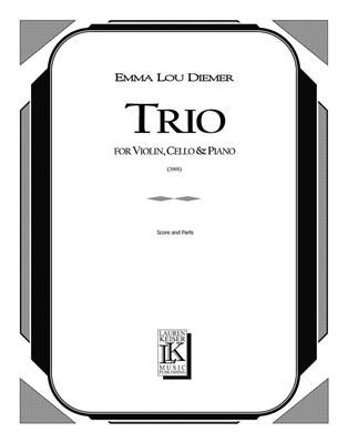 Emma Lou Diemer: Trio for Piano, Violin, and Cello: Klaviertrio