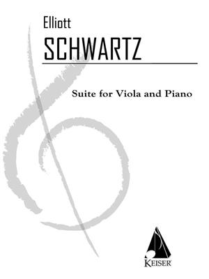 Elliott Schwartz: Suite: Viola mit Begleitung