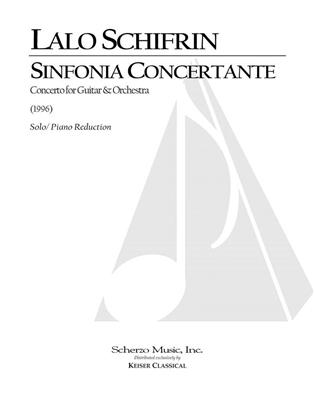 Lalo Schifrin: Sinfonia Concertante for Guitar and Orchestra: Gitarre mit Begleitung