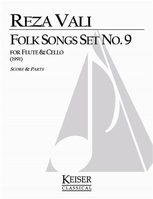 Reza Vali: Folk Songs: Set No. 9: Flöte mit Begleitung