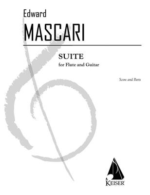 Edward P. Mascari: Suite for Flute and Guitar: Flöte mit Begleitung