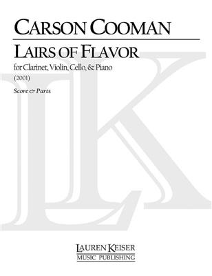 Carson Cooman: Lairs of Flavor: Kammerensemble