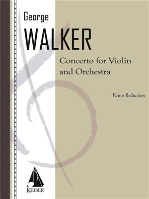 George Walker: Violin Concerto: Violine mit Begleitung