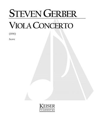 Steven R. Gerber: Viola Concerto: Viola Solo