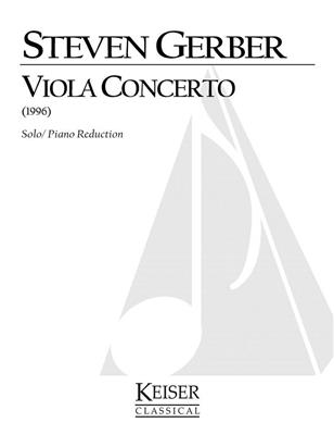 Steven R. Gerber: Viola Concerto: Viola mit Begleitung