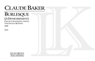 Claude Baker: Burlesque: Cello Solo