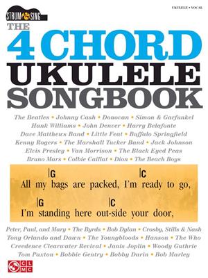 The 4-Chord Ukulele Songbook: Ukulele Solo