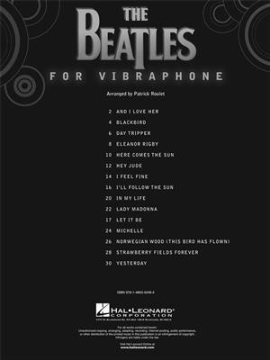 The Beatles: The Beatles for Vibraphone: Vibraphon