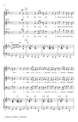 Ella Fitzgerald: A-Tisket, A-Tasket: (Arr. Roger Emerson): Gemischter Chor mit Begleitung