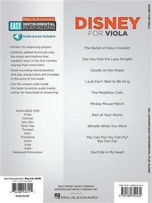 Disney - 10 Classic Songs: Viola Solo