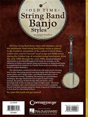 Old Time String Band Banjo Styles: Banjo