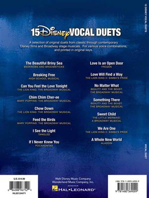 15 Disney Vocal Duets: Gesang Duett