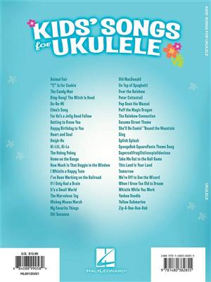 Kids' Songs for Ukulele: Ukulele Solo