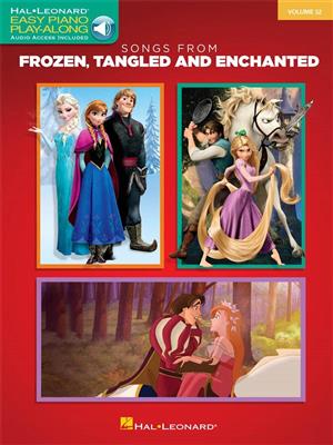 Songs from Frozen, Tangled and Enchanted: Easy Piano