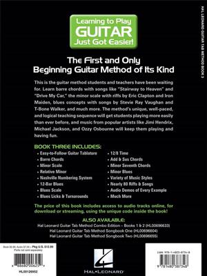 Hal Leonard Guitar TAB method book 3