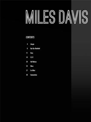 Miles Davis: Miles Davis: Trompete Solo