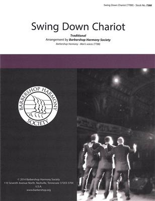 Swing Down Chariot: (Arr. The Vagabonds): Männerchor A cappella