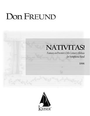 Don Freund: Nativitas! Fantasy on Perotin's 12th Century Allel: Blasorchester