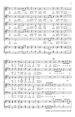 Thomas Weelkes: Hark, All Ye Lovely Saints: Gemischter Chor A cappella