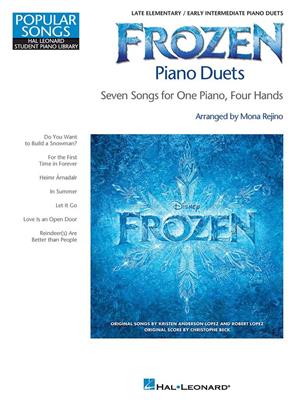 Frozen Piano Duets: Klavier vierhändig