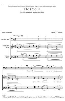 David Dickau: The Coolin: Gemischter Chor A cappella