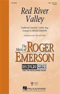 Red River Valley: (Arr. Roger Emerson): Männerchor mit Begleitung