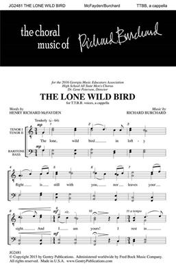 Richard Burchard: The Lone Wild Bird: Männerchor A cappella