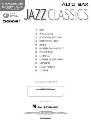Jazz Classics: Altsaxophon