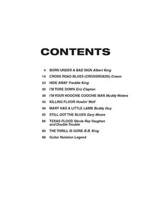 Crossroads and 9 More Blues Classics: Gitarre Solo