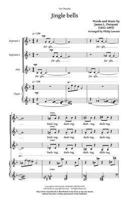 Jingle Bells: (Arr. Philip Lawson): Frauenchor mit Begleitung