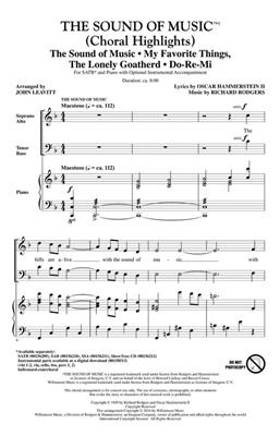 The Sound of Music: (Arr. John Leavitt): Gemischter Chor mit Begleitung