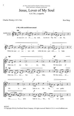 Charles Wesley: Jesus, Lover of My Soul: Gemischter Chor A cappella
