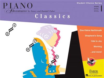Piano Adventures Student Choice Classics Stufe 1