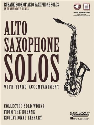 Rubank Book of Alto Saxophone Solos - Intermediate: Altsaxophon