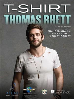 Thomas Rhett: T-Shirt: Gesang mit Klavier