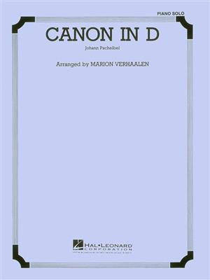 Johann Pachelbel: Canon in D - Piano or Organ Solo: Klavier Solo