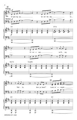 Sara Bareilles: Opening Up (from Waitress): (Arr. Mac Huff): Gemischter Chor mit Begleitung