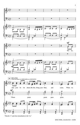 Sing Noel, Alleluia!: (Arr. John Leavitt): Gemischter Chor mit Begleitung