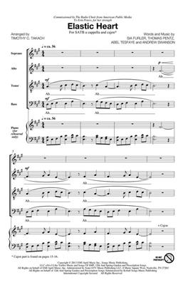 Elastic Heart: (Arr. Timothy C. Takach): Gemischter Chor A cappella