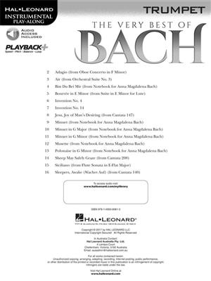 The Very Best of Bach: Trompete Solo