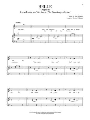 Disney Ingénue Songbook: Gesang mit Klavier