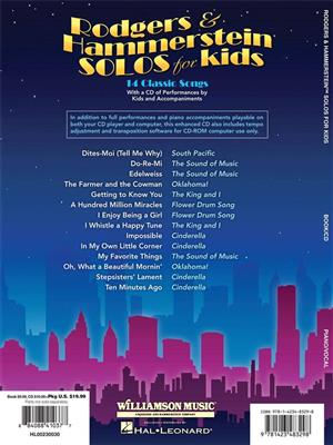 Rodgers & Hammerstein Solos For Kids